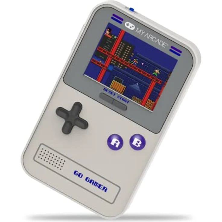 dreamGEAR My Arcade Go Gamer Classic, tragbare Spielkonsole mit 300 integrierten Spielen, lila – Bild 2