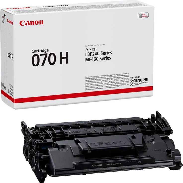 Canon 070H Tonerkartusche, Schwarz, hohe Kapazität bis zu 10.200 Seiten, kompatibel mit I-SENSYS MF465dw – Bild 1