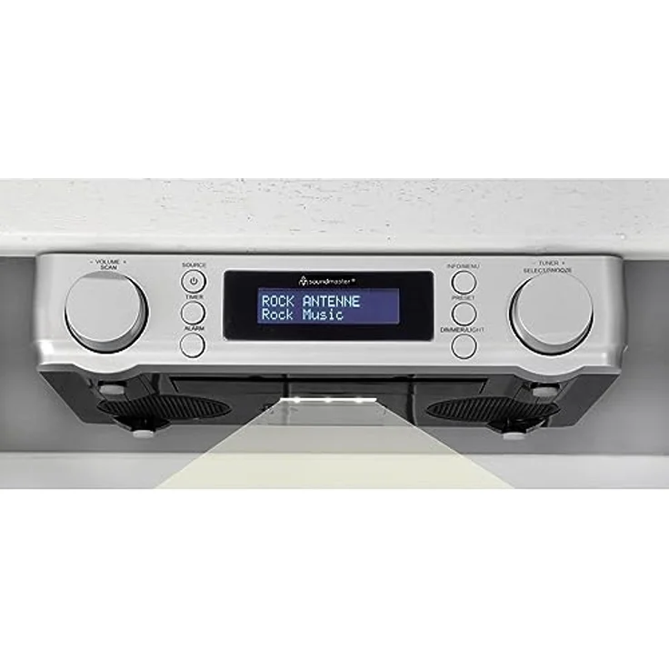 Soundmaster UR2022SI DAB+ und UKW-RDS Küchenradio Unterbauradio Radio Timer Wecker – Bild 2