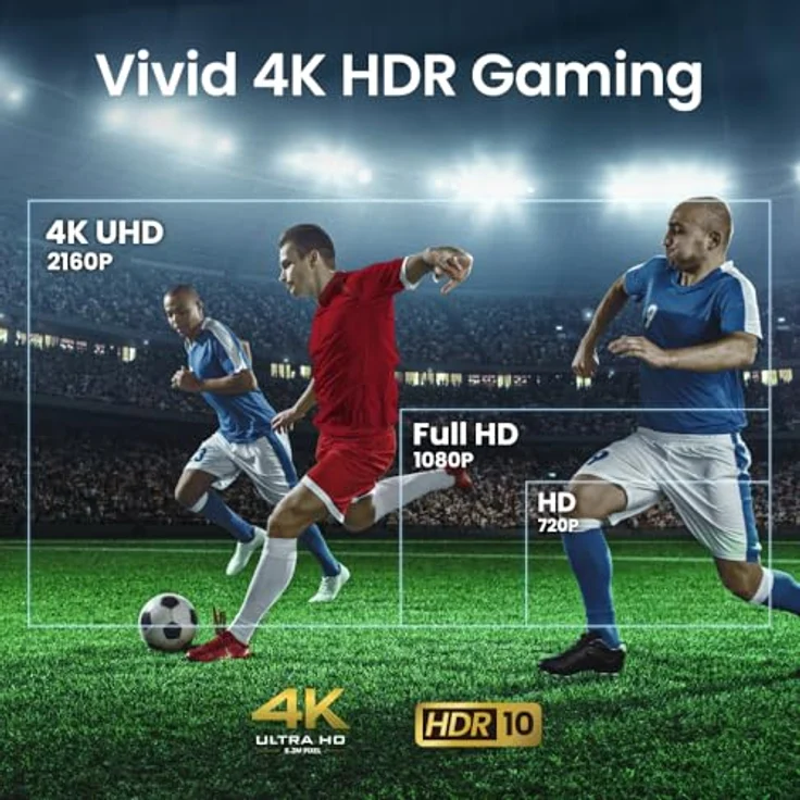 BenQ TK700ST 4K HDR 3000 Lumen Kurzdistanz-Film- und Gaming-Beamer mit 4 ms Reaktionszeit | 240 Hz Bildwiederholfrequenz | HDR10 & HLG | ARC/eARC-Unterstützung | 2D-Keystone-Korrektur | Bildrotation – Bild 4