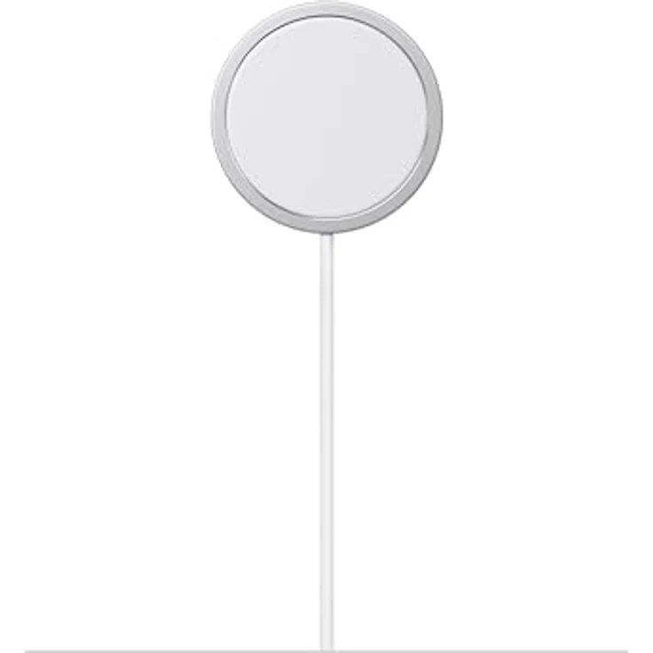 Apple MagSafe Charger (1m) (25 W), kabelloses Ladegerät für iPhone, Weiss – Bild 1