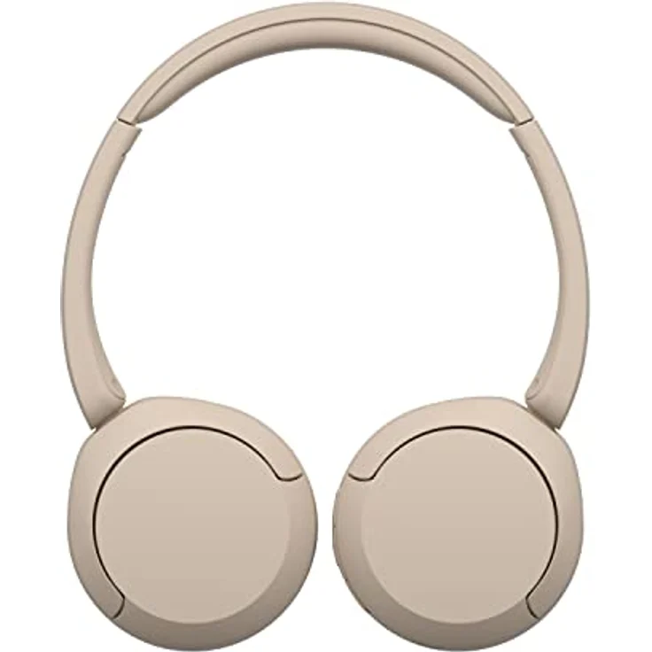 Sony WH-CH520 Kabellose Bluetooth-Kopfhörer - bis zu 50 Stunden Akkulaufzeit mit Schnellladefunktion, On-Ear-Modell - Beige – Bild 4
