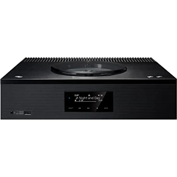 Technics Premium CD-Netzwerk-Receiver (Bluetooth, CD-Player, Streaming, Radio, USB) Schwarz, SA-C100EG-K