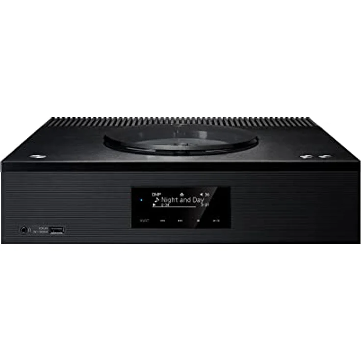 Technics Premium CD-Netzwerk-Receiver (Bluetooth, CD-Player, Streaming, Radio, USB) Schwarz, SA-C100EG-K – Bild 1