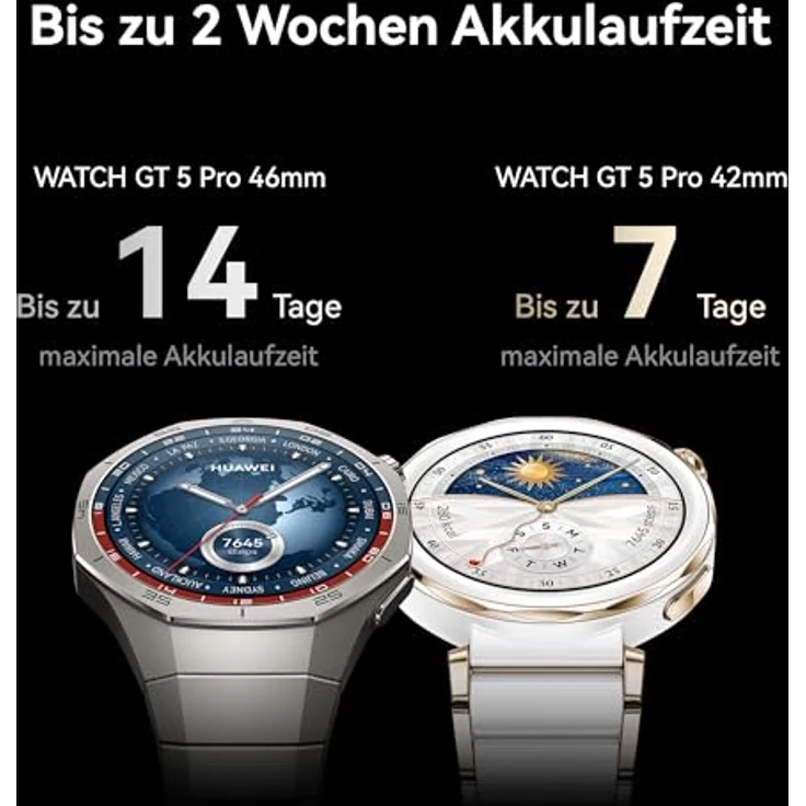 Huawei Watch GT 5 PRO 42MM Bundle Smartwatch mit AMOLED Farbdisplay und TruSeenTM 6.0 Sensor – Bild 5