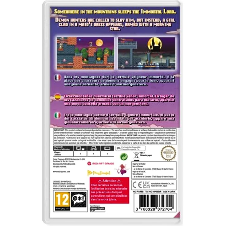 Red Art Games Super Zangyura Switch (SP), Nintendo Switch Game, 3760328372704 – Bild 2