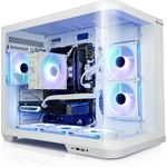 kiebel.de Gaming PC Curve AMD Ryzen 5 5500, 32GB DDR4, NVIDIA RTX 4060 8 GB, 1TB SSD, WLAN, Windows 11, weiß