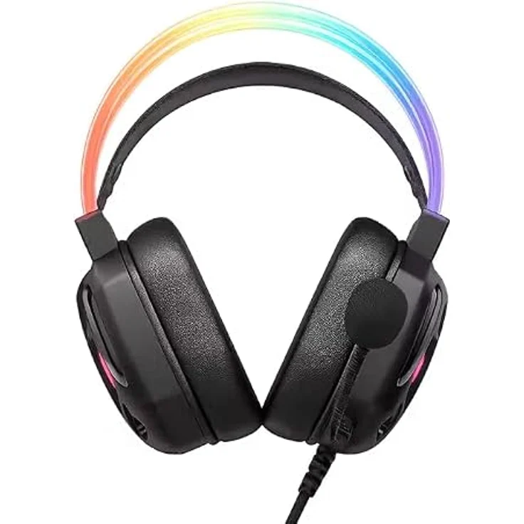 Onikuma X89, kabelgebundenes Gaming Headset mit überragendem Sound, Schwarz – Bild 2