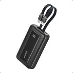 Anker Power Bank A1680G11, 10000mAh, 30W USB-C, integrierte Lightning Kabel, Schwarz