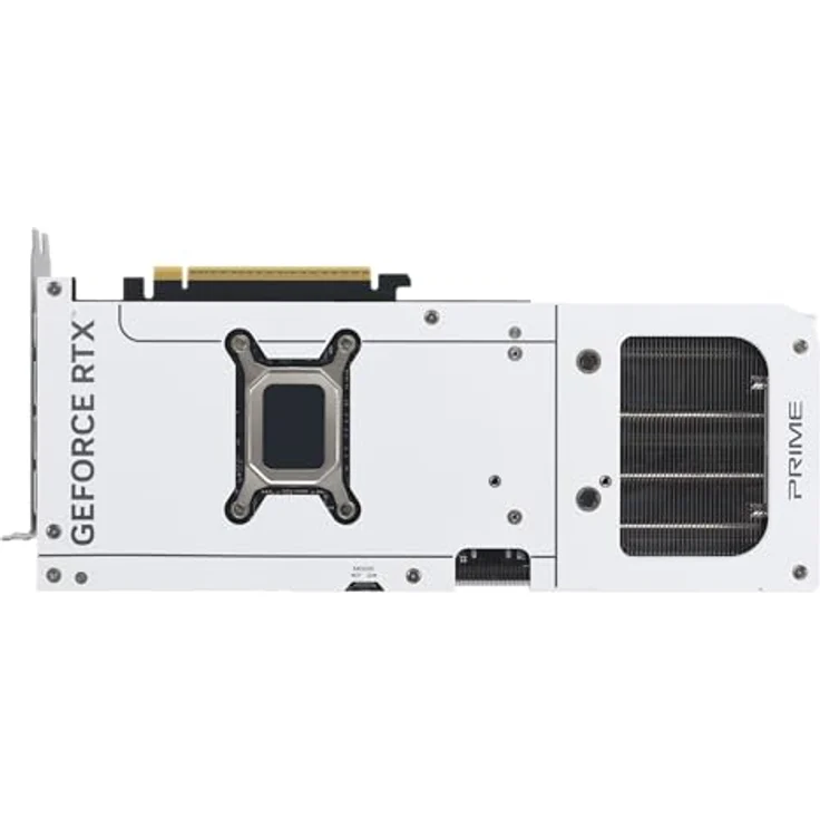 ASUS Prime GeForce RTX 5070 White OC Edition 12GB GDDR7 Gaming Grafikkarte mit NVIDIA DLSS 4, 2,5-Slot Design, PCIe 5.0, 3X DisplayPort 2.1b und 1x HDMI 2.1b, weiß – Bild 5