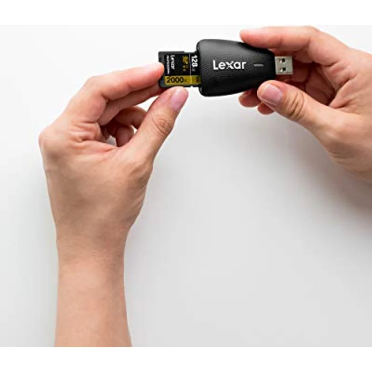 Lexar 2-in-1 USB 3.1 Multi-Kartenleser (LRW450UBAMZN) – Bild 7