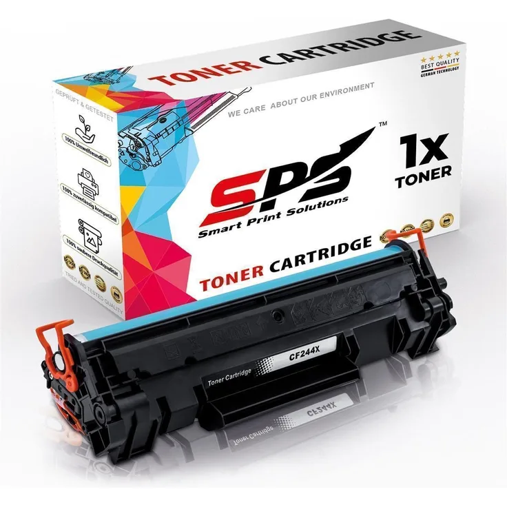 SPS Tonerkartusche CF244X, schwarz – Kompatibel mit HP LaserJet Pro M15A, Druckleistung 2000 Seiten, ISO-zertifiziert, Einzelpatrone