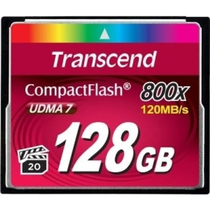 Transcend 128GB CompactFlash 800 Speicherkarte TS128GCF800 – Bild 2