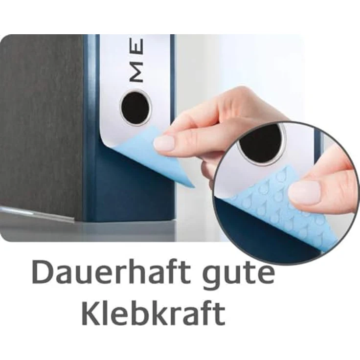 Avery Zweckform Aktenordner Avery Zweckform Farbige Ordneretiketten für Ordner, selbstklebend, DIN A4, grün – Bild 6
