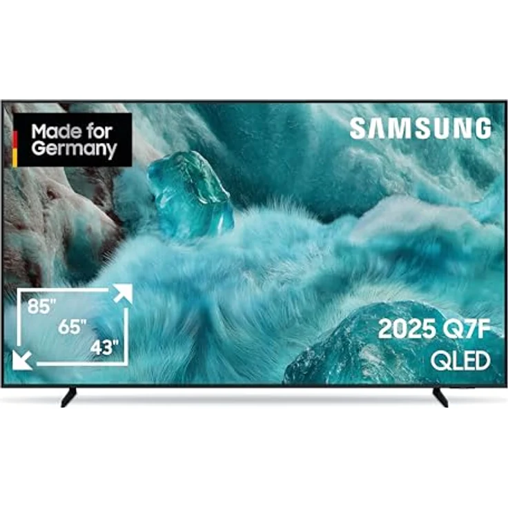 Samsung QLED 4K Q7F, 65 Zoll (163 cm) UHD Fernseher mit Q4 AI Prozessors, Quantum Dot, 4K Upscaling, Gaming Hub und Knox Security (2025) – Bild 1