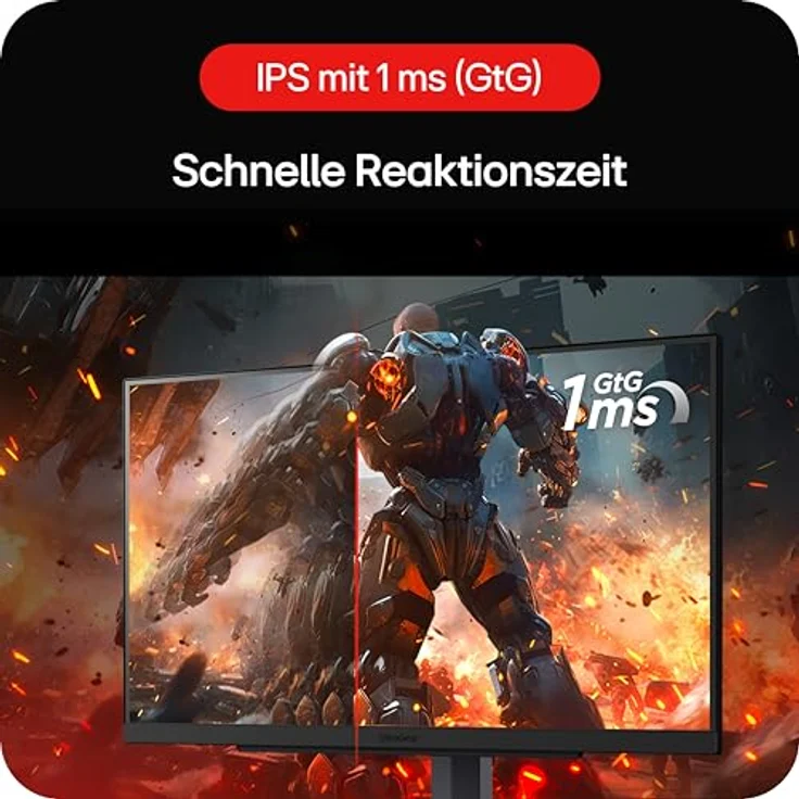 LG Electronics 32GS75QX-B.AEU Ultragear™ QHD Gaming IPS-Monitor 32" (80 cm), 2560 x 1440, 1ms GtG, 180 Hz, HDR10, NVIDIA G-Sync™, AMD FreeSync™ - Grau – Bild 5
