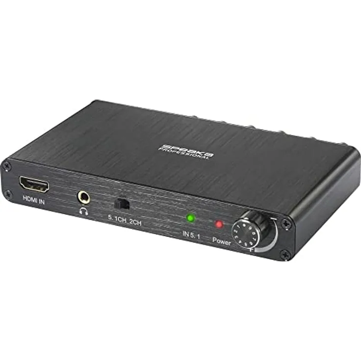 SpeaKa Professional Audio Extraktor [HDMI - Cinch] 3840 x 2160 Pixel, 4096 x 2160 Pixel