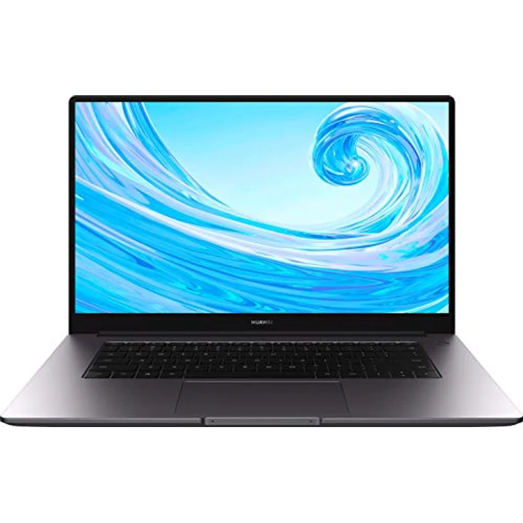 HUAWEI MateBook D 15 Zoll Laptop, FullView 1080p Full HD Ultrabook, 512 GB PCIe SSD, 16GB RAM, Intel Core i5 10 Gen, Fingerabdrucksensor, versteckbare Kamera, Windows 10 Home - Grau – Bild 2