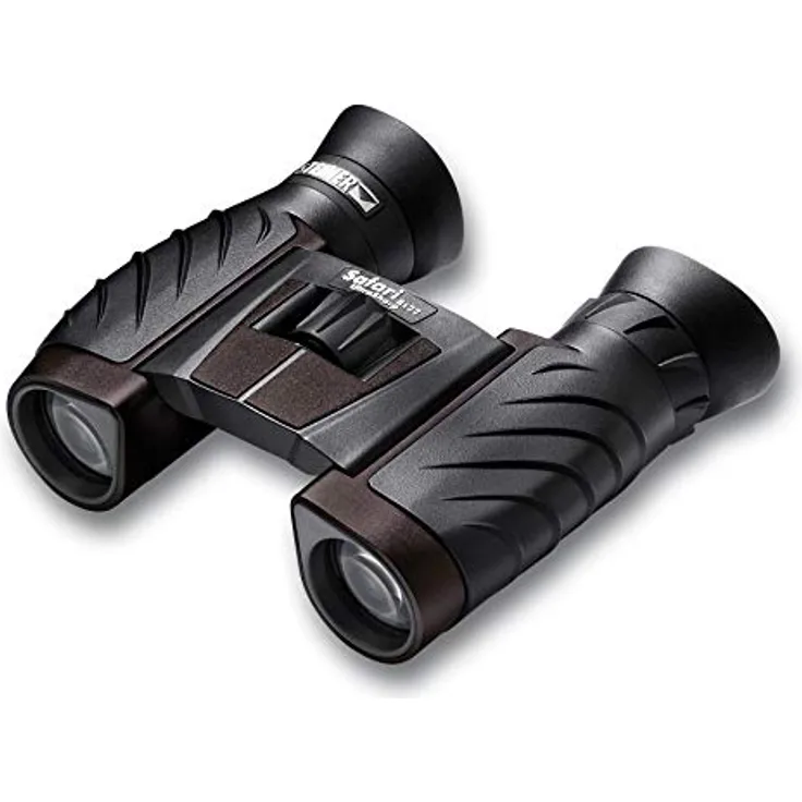 Steiner Fernglas Safari UltraSharp 8x22 - Deutsche Marken-Qualität, 10 Jahre Garantie, für Erwachsene & Kinder, kompakt & leicht - Schwarz