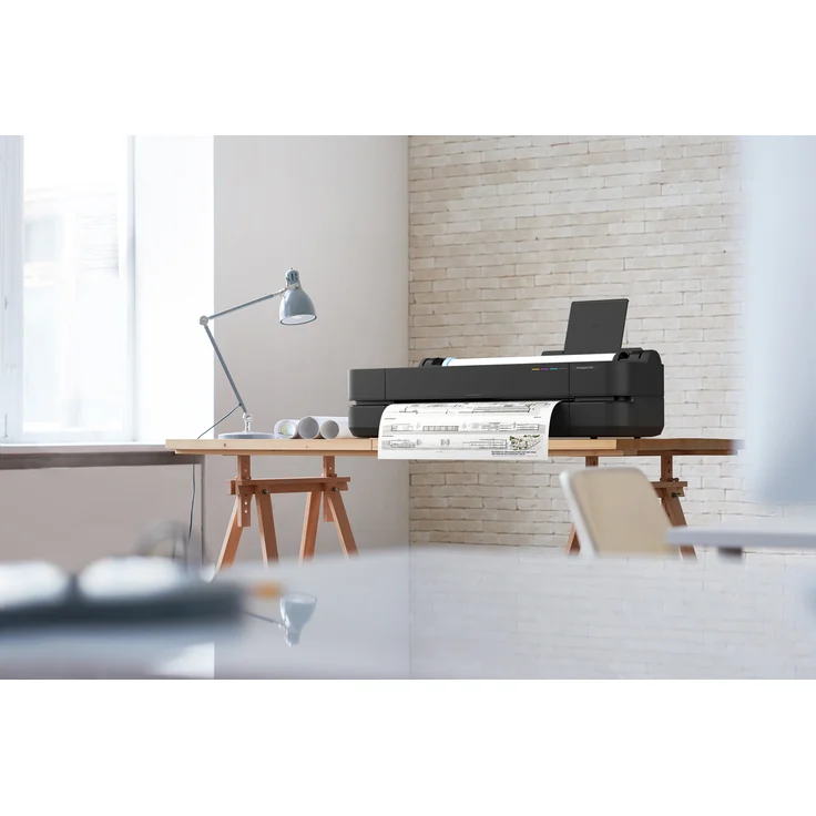 HP DesignJet T230 - 2025 Edition - 24-Zoll Großformatdrucker - Tintenstrahl mit 2400 x 1200 dpi - WLAN, Gigabit Ethernet, mobiles Drucken – Bild 1