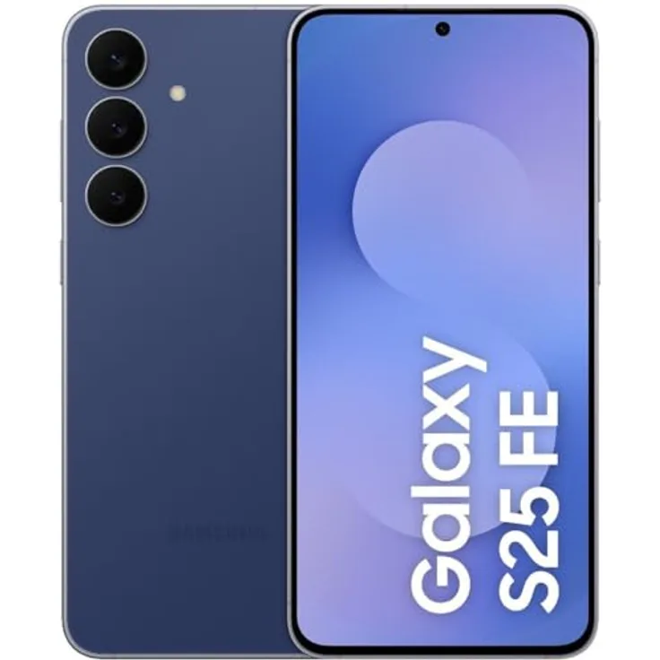 GALAXY S731 Galaxy S25 FE, Smartphone mit 128GB Speicher, Navy, Versionen für Italien, Ungarn, Polen, Rumänien, Österreich und Schweiz