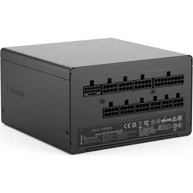 Fractal Design Ion 3 Gold 1000W Black, 80 Plus Gold, vollmodulares ATX12V 3.1 Netzteil mit 16-Pin PCIe Gen 5 GPU-Versorgung und leisem 140 mm Lüfter