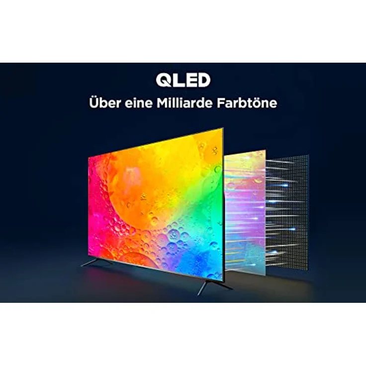 TCL C641 QLED 4K UHD Fernseher 50 Zoll (125cm), 120 Hz Gaming, HDR10+, Dolby Vision, Dolby Atmos, Smart TV, Triple-Tuner DVB-T2/S2/C, Google TV, Schwarz, 2023 – Bild 3