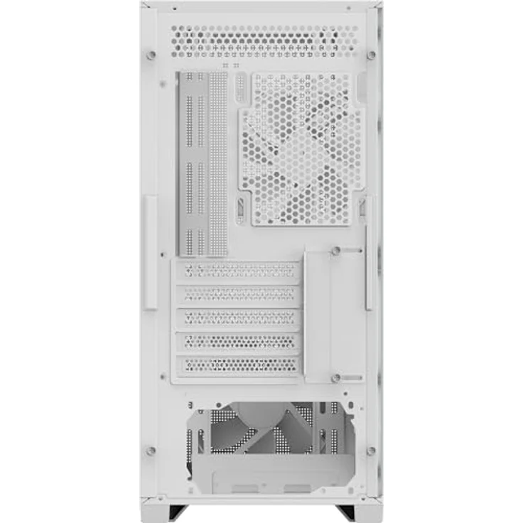 Gigabyte AORUS C102 ICE Midi Tower Gaming Gehäuse, Weiß, mit Glasseitenfenster und 2x 120mm Lüfter, 5 Erweiterungssteckplätzen, Mini ITX/Micro ATX Unterstützung – Bild 5