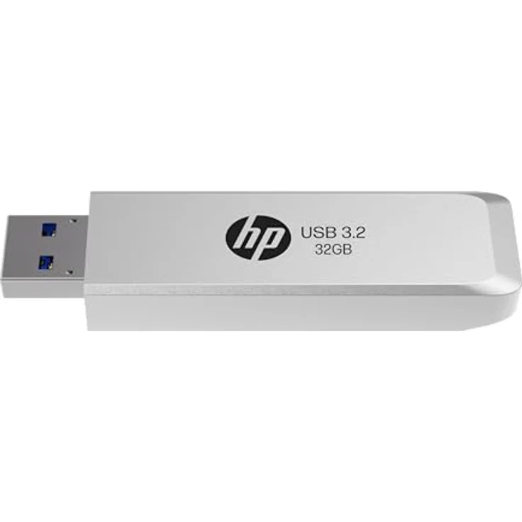 HP 819w USB 3.2 Gen 1 Flash-Laufwerk 32 GB, Metallgehäuse, Lesegeschwindigkeit bis zu 120 MB/s, Plug-and-Play-Funktionalität – Bild 3