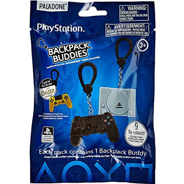 Paladone PP10499PS Playstation Rucksack Buddies, Blau, M - Preisvergleich