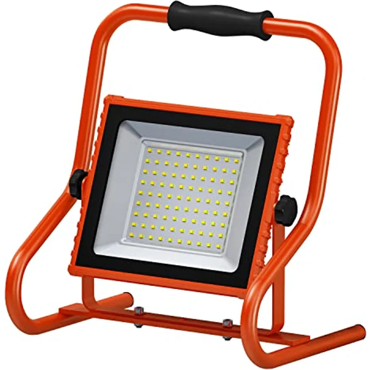 LEDVANCE Worklight - LED Stableuchte 10W mit Akku, Strahler mit 4000K kaltweiß, 800 Lumen, LED Werkstattleuchte flexibel einsetzbar dank schwenkbarem Leuchtkopf, LED Lampe, IP44 – Bild 1