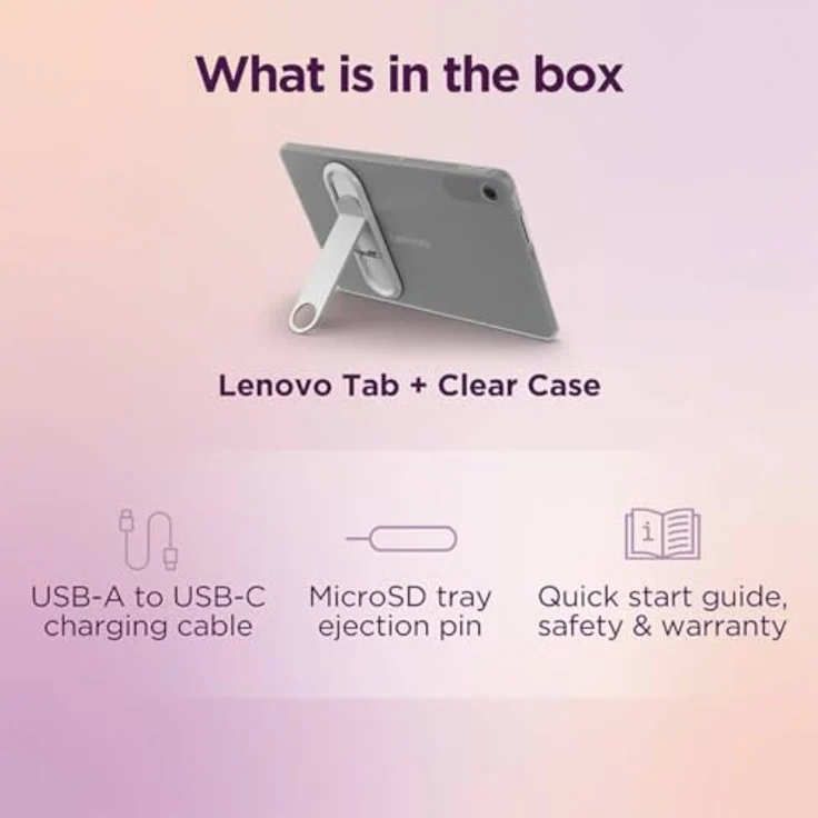 Lenovo Idg Tab Tb311fu, 10,1 Zoll Tablet mit 4 GB RAM, 64 GB Speicher, Android 14, IPS-Display, 8 MP Kamera, Bluetooth 5.3, Grau – Bild 3