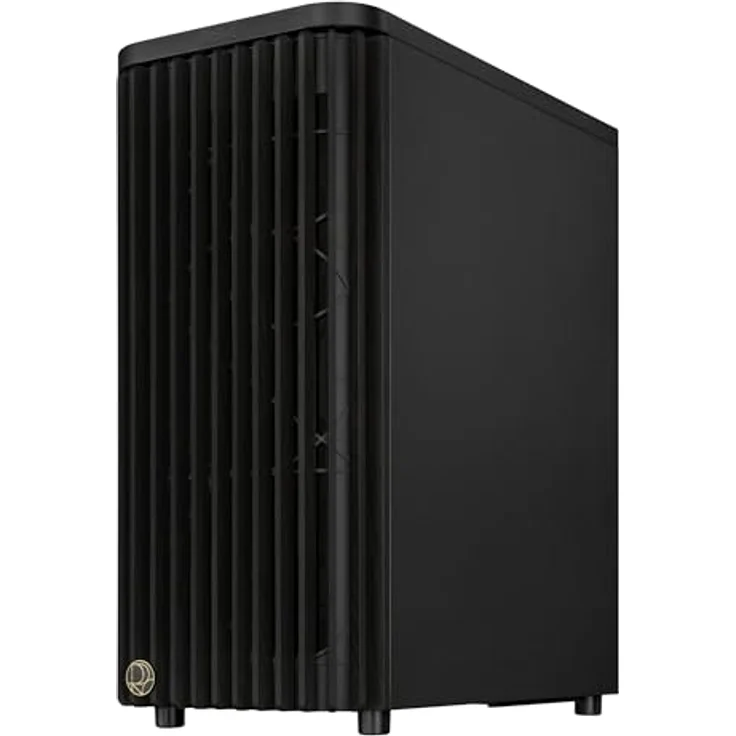 ASUS PROART PA401 WOOD MESH PWM BLACK, ATX Gehäuse aus Holz mit 2x 3,5" und 2x 2,5" Erweiterungseinschüben, Schwarz – Bild 3