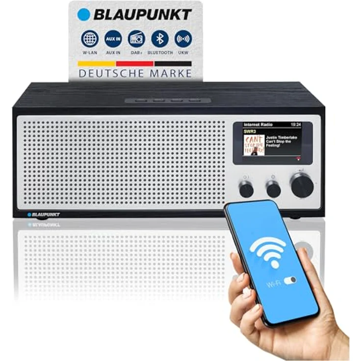 Blaupunkt IRD400 Internetradio NAPOLI mit DAB+ (inkl. DAB,Digital-Radio,UKW-Empfang, Radiowecker) – Bild 2