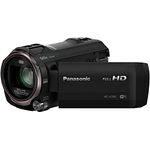 Panasonic HC-V785EG-K, Full HD Camcorder mit 20x optischem Zoom, 6,03 MP BSI-Sensor, schwarz