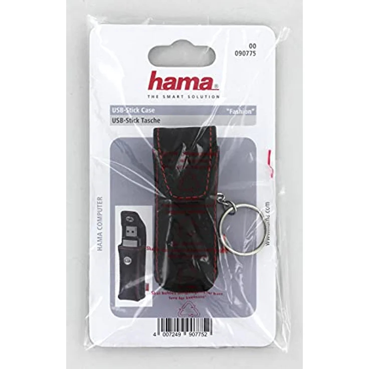 Hama USB-Stick-Case ''Fashion'', Schwarz – Bild 4