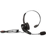 Zebra HS2100, konvertierbares On-Ear Headset für Büro und Callcenter, kabelgebunden mit 3,5 mm Stecker, schwarz