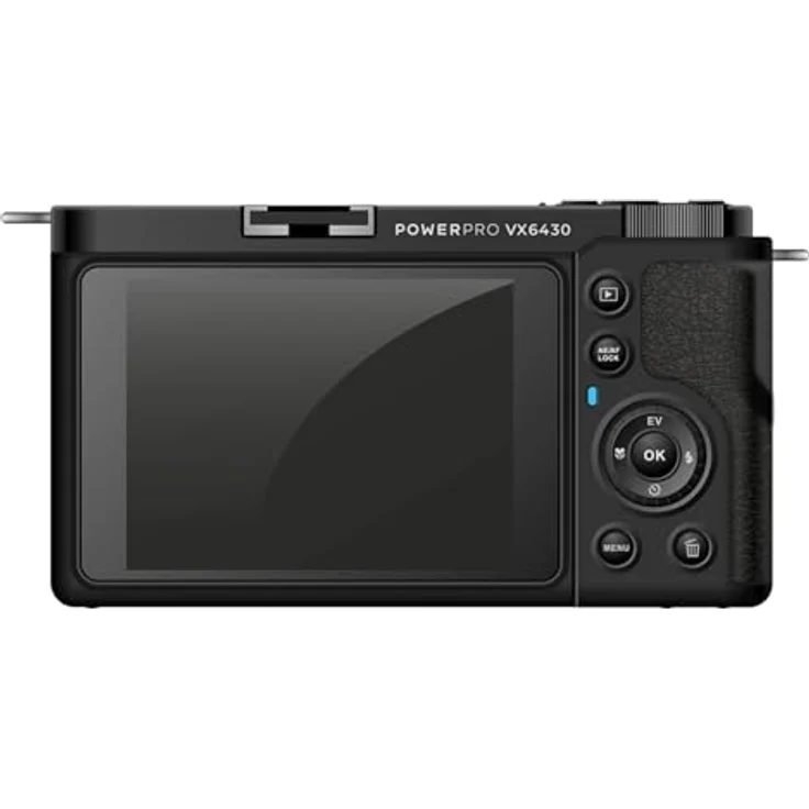 Easypix PowerPro VX6430, Kompakte Systemkamera mit WiFi, 10x Optischer Zoom, bis zu 64 MP Auflösung, 2.8" Display, Mikrofon-Anschluss – Bild 4