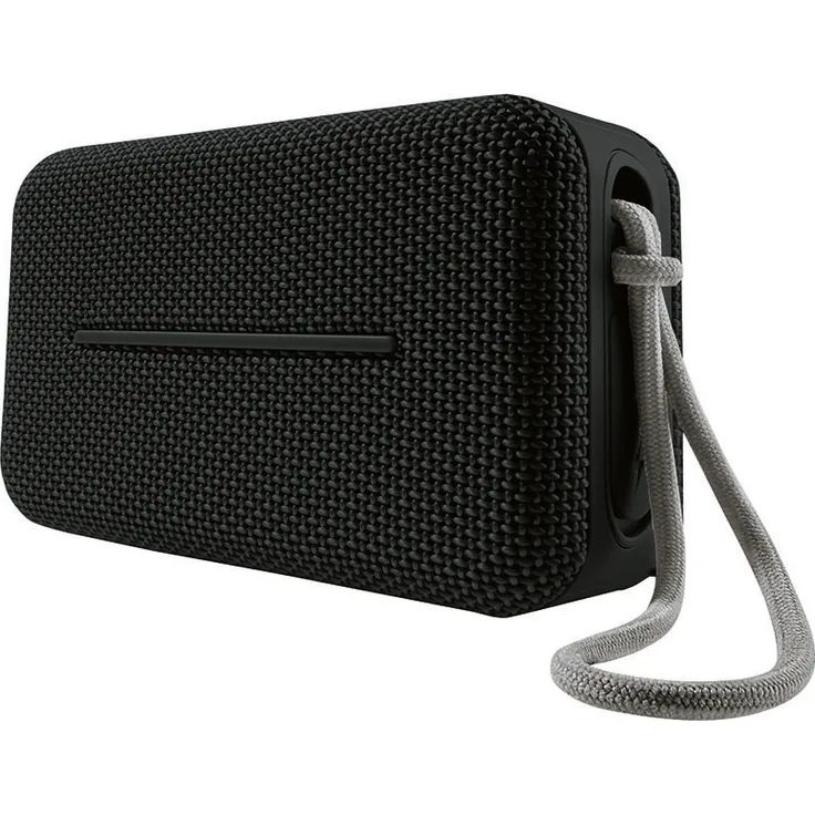 SilverCrest Sound Mini, Tragbarer Bluetooth-Lautsprecher mit 6W RMS, Wasserdicht IPX7, Schwarz