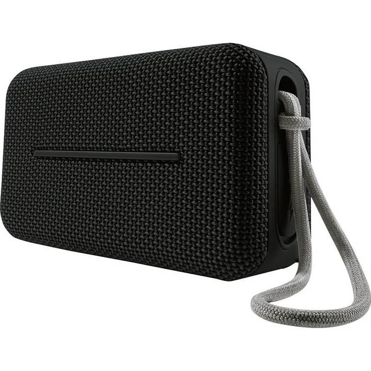 SilverCrest Sound Mini, Tragbarer Bluetooth-Lautsprecher mit 6W RMS, Wasserdicht IPX7, Schwarz