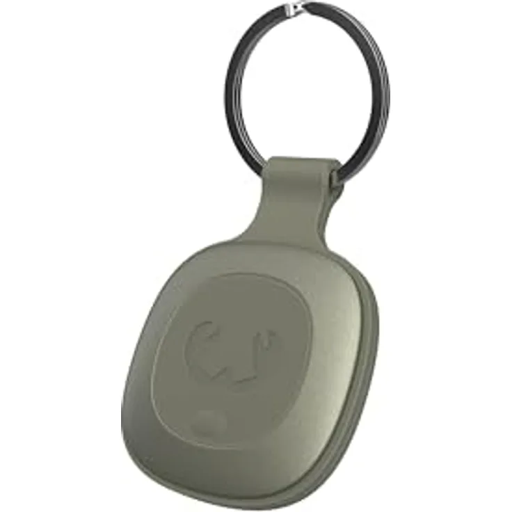 Fresh 'n Rebel Smart Finder - Funktioniert mit Apple Wo Ist? (IOS), Schlüsselfinder mit Lautsprecher, Smart Tag, IP67 Staub- und wasserdicht, Austauschbare Akku (Dried Green)