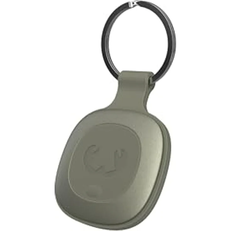 Fresh 'n Rebel Smart Finder - Funktioniert mit Apple Wo Ist? (IOS), Schlüsselfinder mit Lautsprecher, Smart Tag, IP67 Staub- und wasserdicht, Austauschbare Akku (Dried Green) – Bild 1