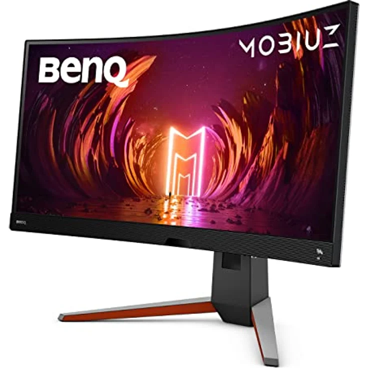 BenQ MOBIUZ EX3410R Curved Gaming Monitor (34 Zoll, Ultrawide, WQHD, 144 Hz, 1ms, HDR 400, FreeSync Premium Pro, Fernbedienung), Gray – Bild 5
