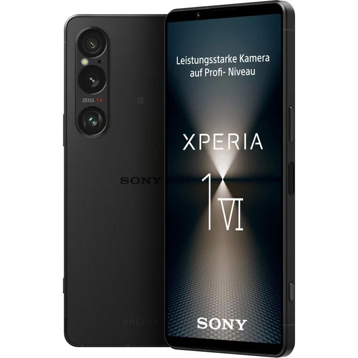 Sony Xperia 1 VI (256 GB, Black, 6.50", Dual SIM, 52 Mpx, 5G), Smartphone, Schwarz – Bild 1