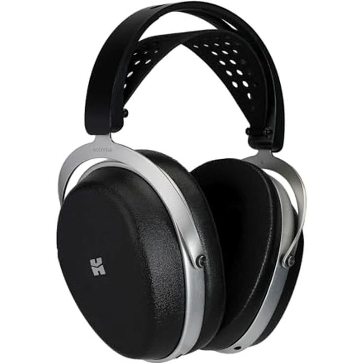 HIFIMAN Audivina LE, kabelgebundener HiFi-Kopfhörer mit geschlossenen magnetostatischen Treibern, Frequenzbereich 5 Hz - 55 kHz, schwarz/silber – Bild 3
