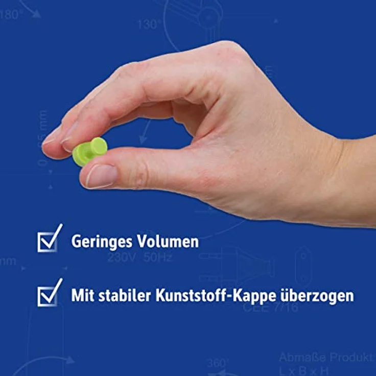 Maul Neodym-Magnete 61685, Ø 12 x 16 mm, Kegelmagnet, farbig sortiert, 10 Stück – Bild 4