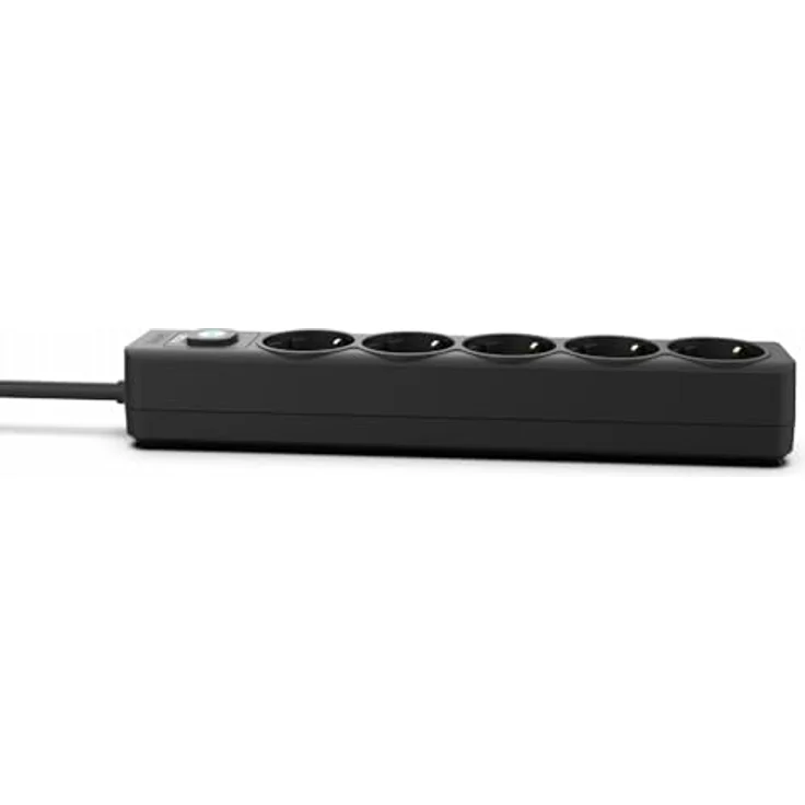 INCA IPW-44SY 5fach, LED Anzeige Kinderschutzfunktion Schwarz 1,5m Steckdosenleiste – Bild 6