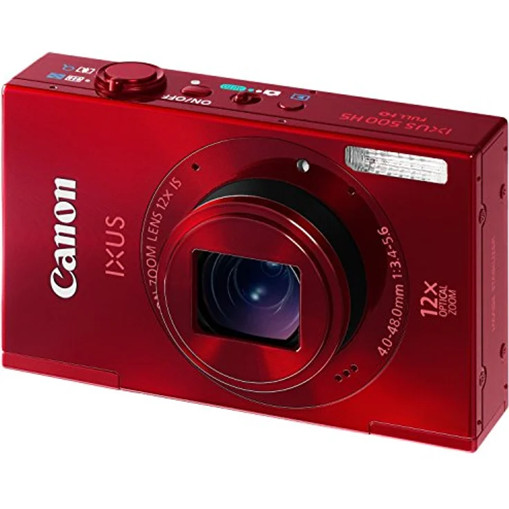 Canon IXUS 500 HS rot – Bild 2