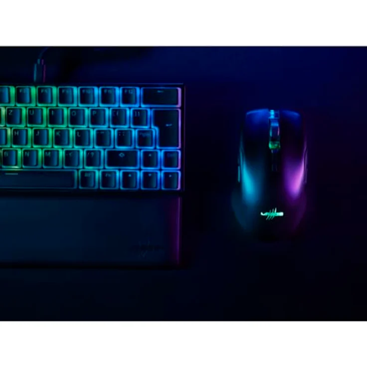 uRage Gaming-Maus Reaper 610 Wireless, kabellose Maus mit 9 programmierbaren Tasten, bis zu 16.000 DPI, 78 g, RGB-Beleuchtung, Gaming-Software, in schwarz – Bild 5