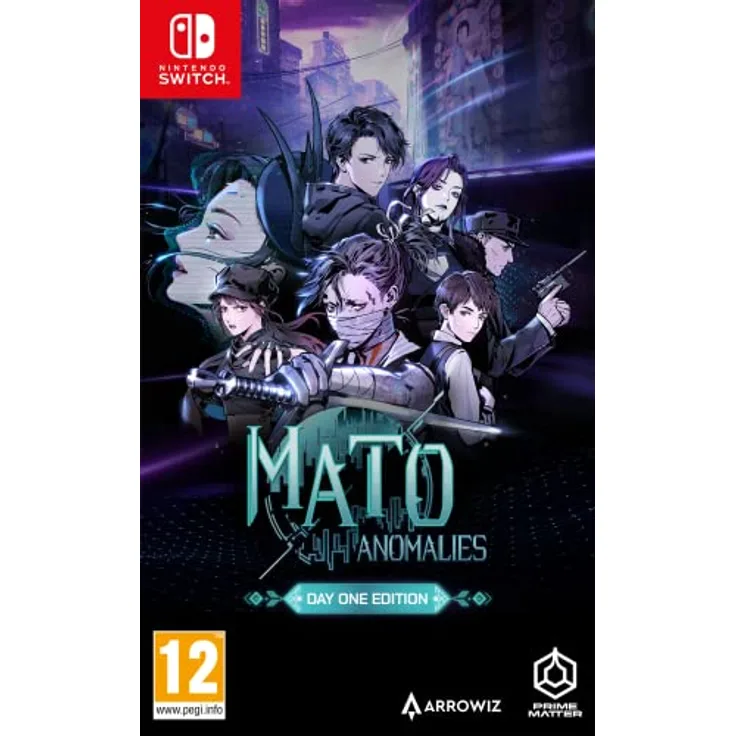 Deep Silver MATO Anomalies (Switch), Neo-Futuristic Mystery Adventure Game with Dual Protagonists